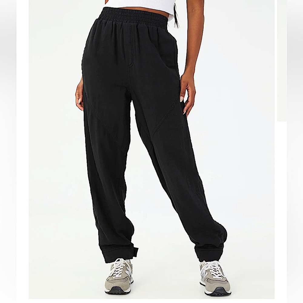 COTTON ON WOMEN'S WOVEN DANCE PANTS BLACK SIZE SMALL
COTTON ON
